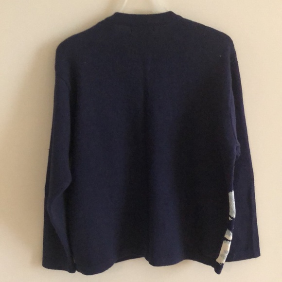 In Resource Cardigan Navy sweater size small - Picture 3 of 9